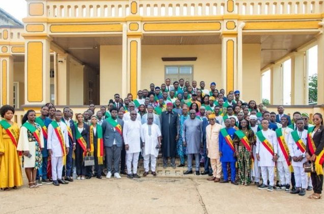 Bénin : installation de la 4è mandature du parlement des jeunes, Guerschom Agbowakounou élu président