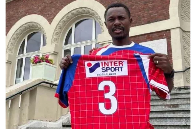 Mercato : Khaled Adenon donne la raison qui sous-tend son nouveau contrat avec l'USOAAS Albert
