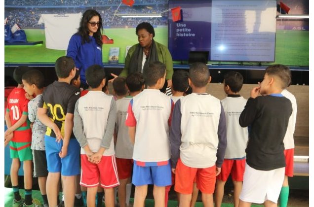AGL célèbre le football africain aux côtés de la jeunesse marocaine à travers « AGL Moving Tour »