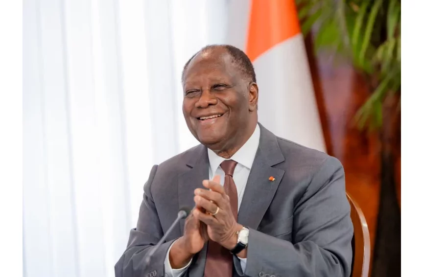 Alassane Ouattara annonce sa candidature à la présidentielle d' octobre 2025 en Côte d'Ivoire