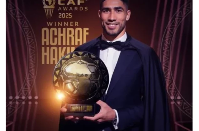 CAF Awards 2025 : le parcours d'Achraf Hakimi sacré Ballon d'Or africain