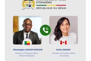 Diplomatie : échange téléphonique entre le ministre Bakari et son homologue canadienne, ce qu'ils se sont dit