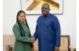 Bénin : Anna Fambo reçue par le président de l'Assemblée nationale Louis Vlavonou