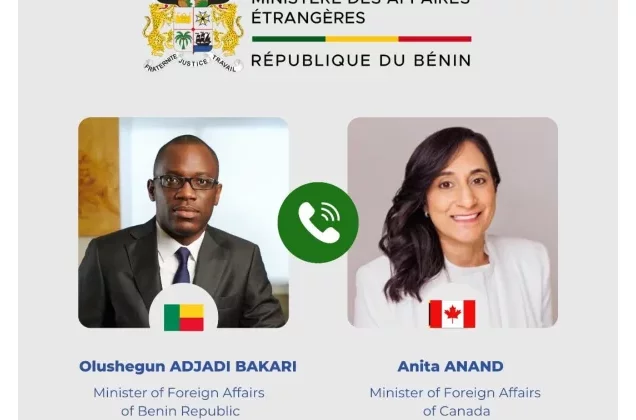 Diplomatie : échange téléphonique entre le ministre Bakari et son homologue canadienne, ce qu'ils se sont dit