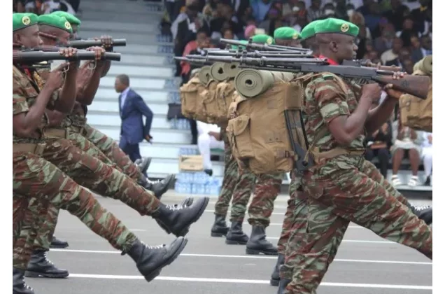 1er août 2025 : l'armée ivoirienne à l'exercice de cohésion aux côtés des FAB pour le défilé militaire