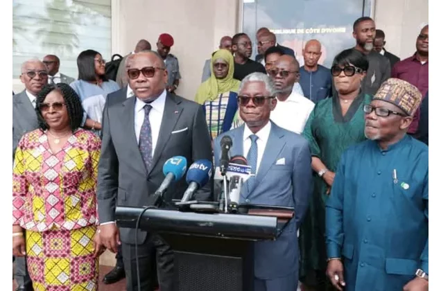 Présidentielle en Côte d'Ivoire : Théodore Holo reçu par le président de la Commission Électorale
